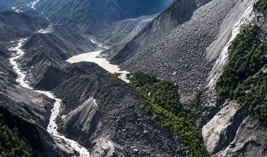 चीनतर्फको नयाँ ताल फुटेको हाेइन, बाँध भरिएर निस्किएको हो : प्राधिकरण