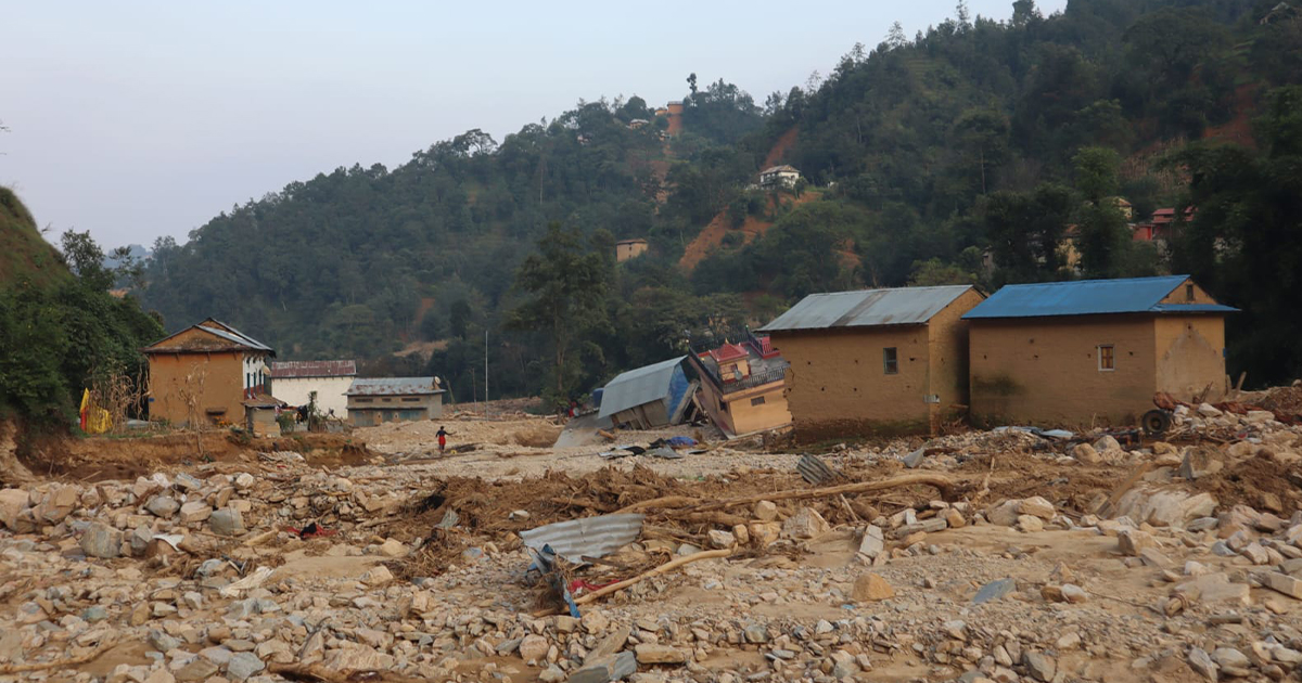 दुई वर्षसम्म पनि उस्तै छ काभ्रेका बाढीपीडितका समस्या
