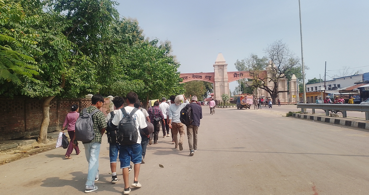 सीमापारी जाने उपभोक्ता घट्दै, नेपालगञ्जमा बढ्यो चहलपहल